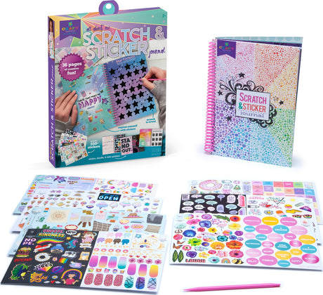 Craft-Tastic® Scratch & Sticker Journal