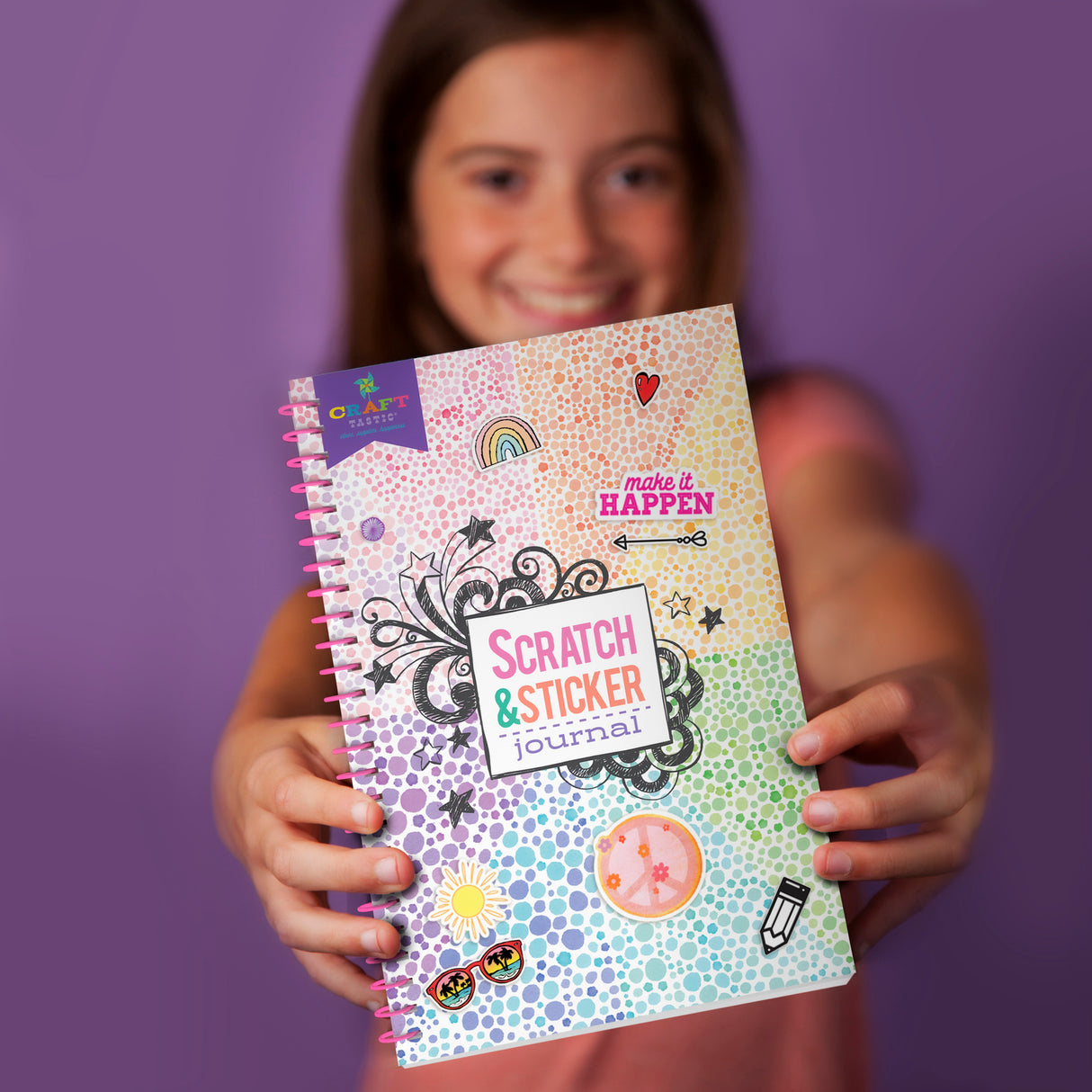 Craft-Tastic® Scratch & Sticker Journal