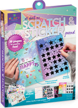 Craft-Tastic® Scratch & Sticker Journal