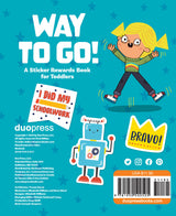 Way to Go!: A Sticker Rewards Book for Toddlers