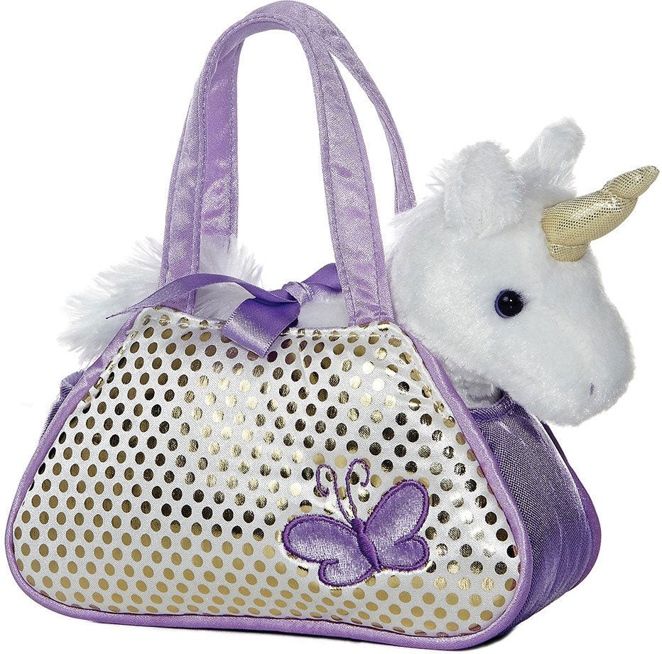 Fancy Pals -  Unicorn Pet Carrier 7in