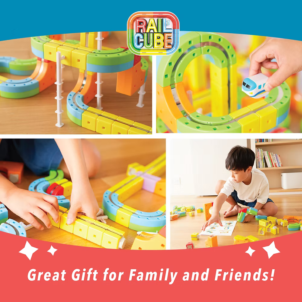 Rail Cube Magnetic Monorail Starter Set