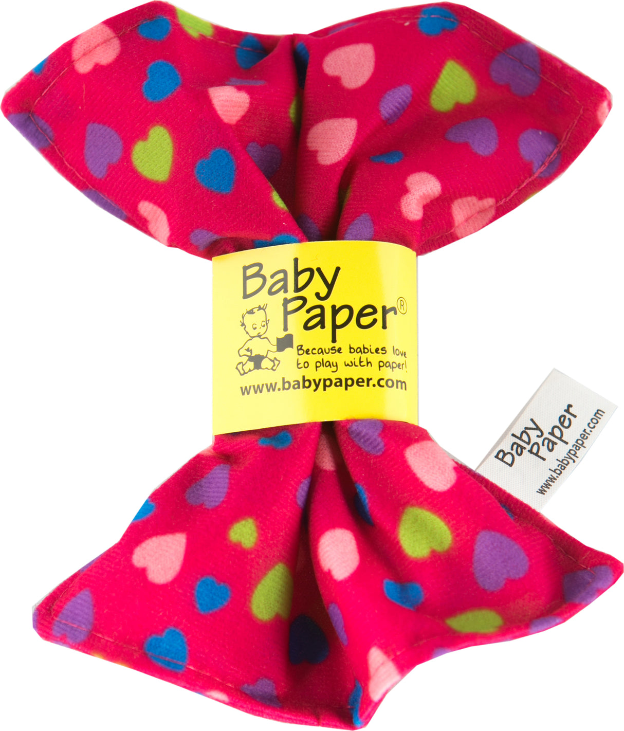 Baby Paper - Pink Hearts