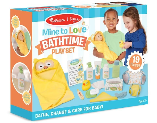 Mine to Love Changing & Bathtime Play Set