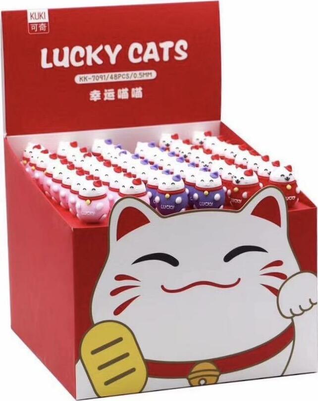 Lucky Cat Gel Pen-48