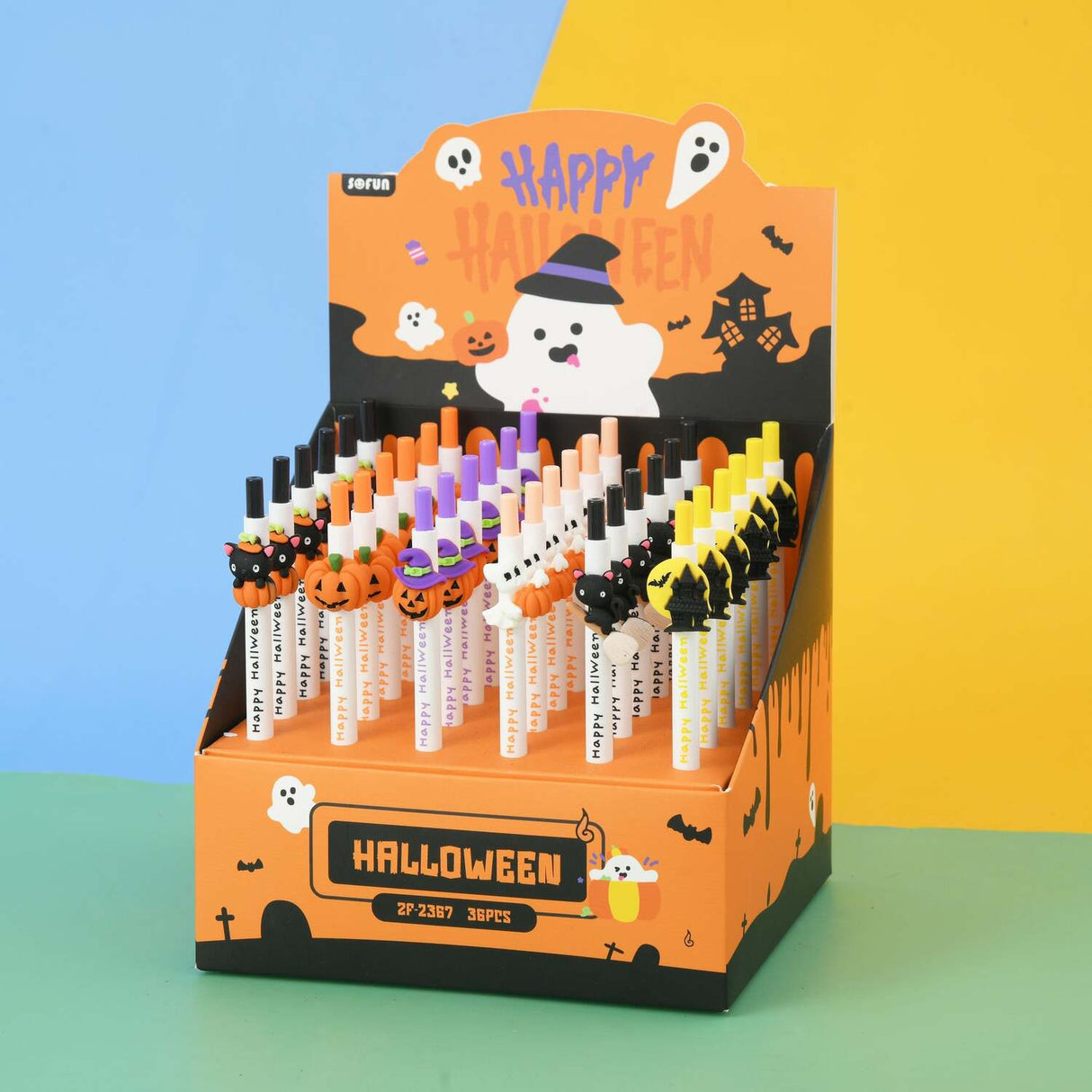 Halloween Retractable Gel Pen 