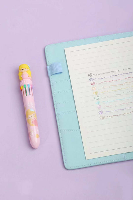 Mermaid Color Retractable Ball Pen