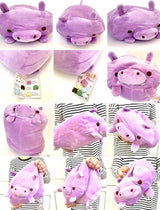 Hippo Marshmallow Pillow Medium-1