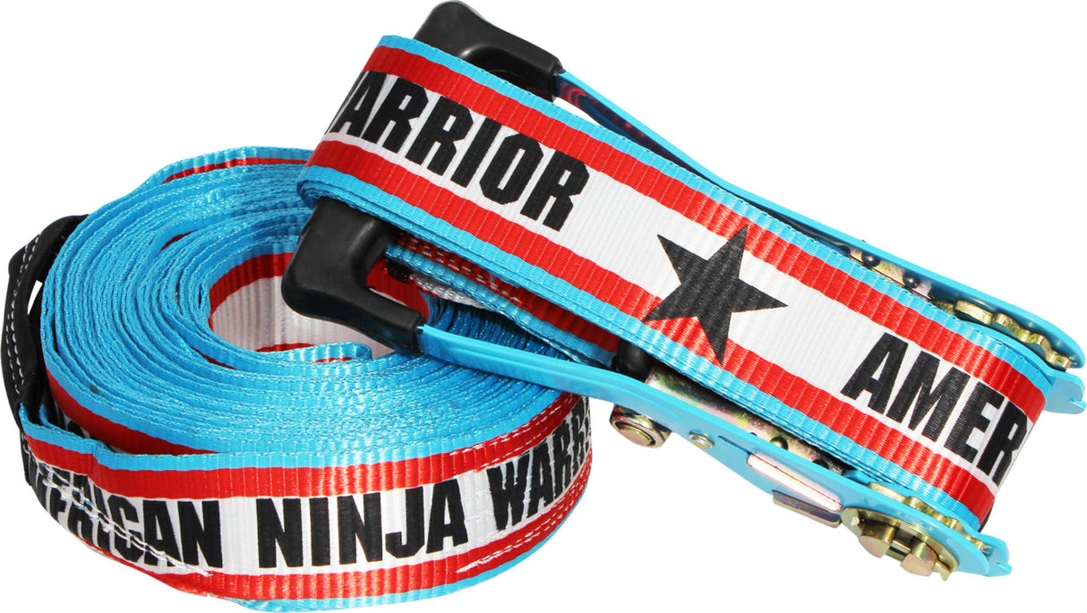 American Ninja Warrior™ Ninjaline - 34 ft with 6 Hanging Obstacles