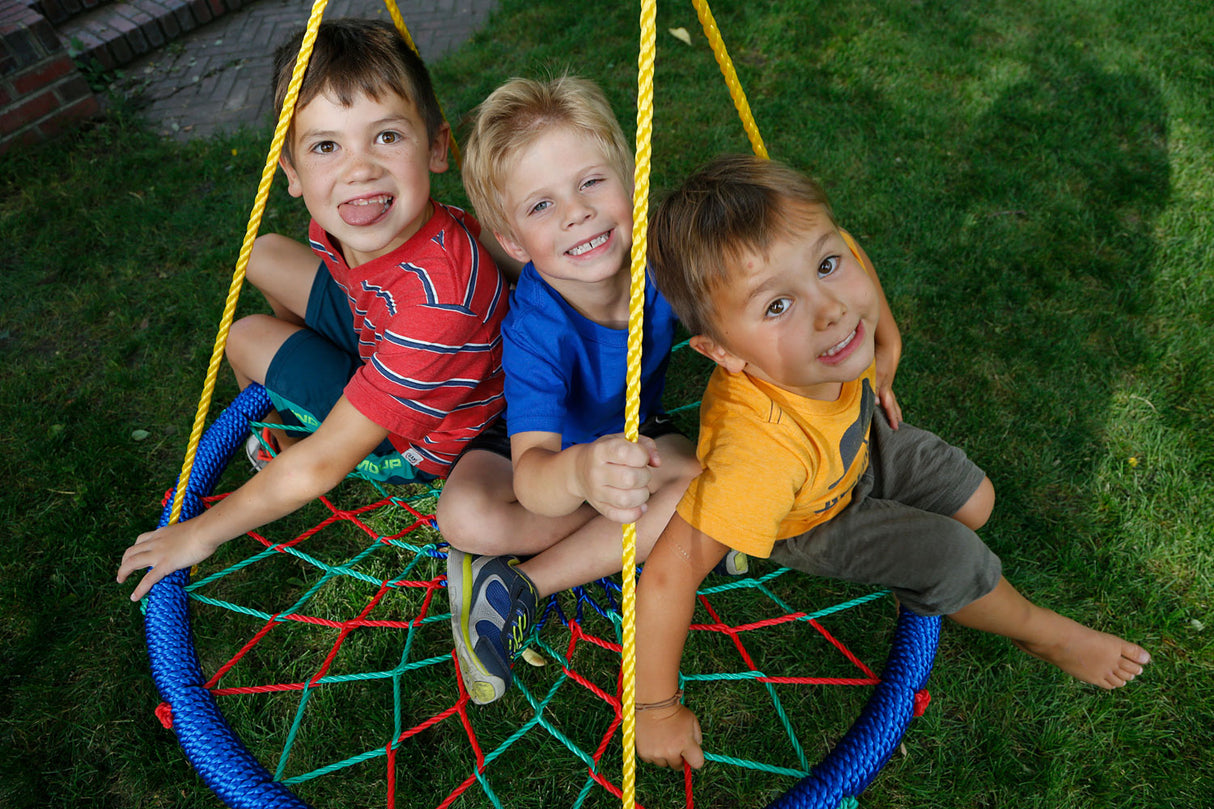 38" Sky Dreamcatcher Swing- Blue Classic