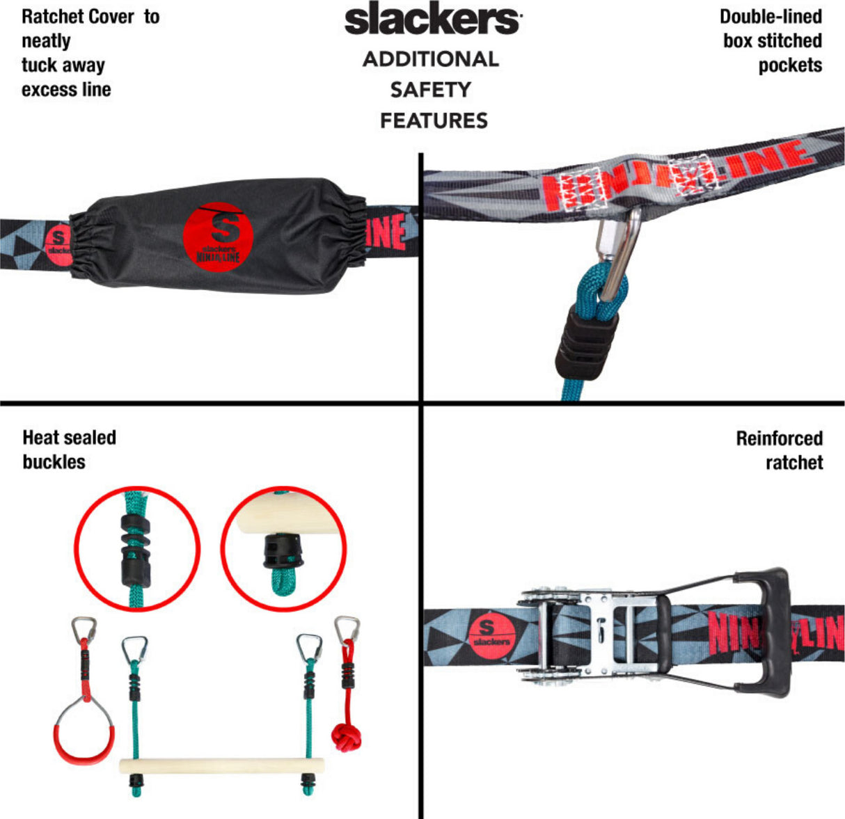 Slackers Ninjaline 36' Intro Kit