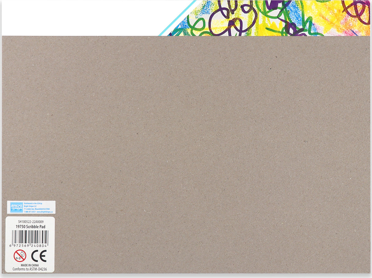 JR Recycled Newsprint Scribble Pad-50