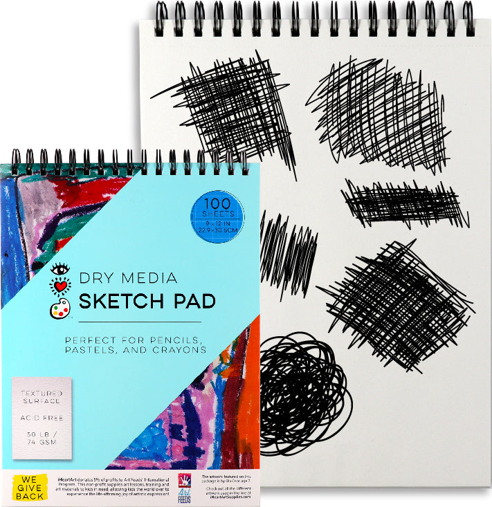 iHeart Art 100 Page Sketch Pad Best All-purpose Pad