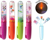 Swirly Worlds (assortment) DIY Light-up Glitter Wand Pen Collectibles