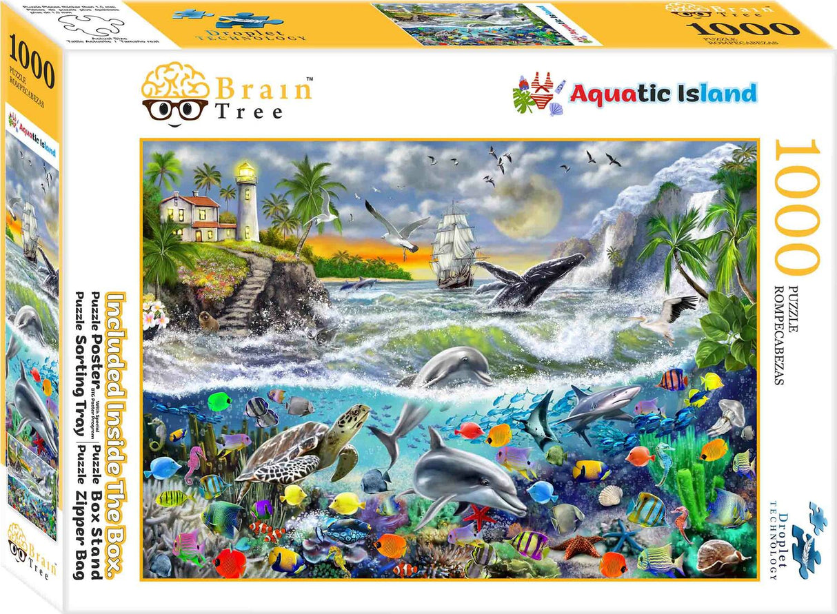 Aquatic Island (1000 pc Puzzle)