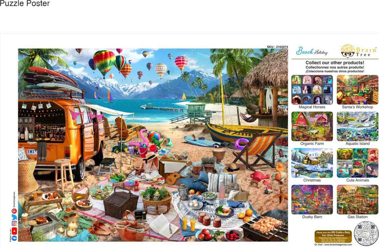 Beach Holiday (1000 pc Puzzle)