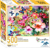 Flora and Fauna Flower (500 pc Puzzle)