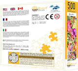 Flora and Fauna Flower (500 pc Puzzle)