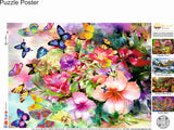 Flora and Fauna Flower (500 pc Puzzle)