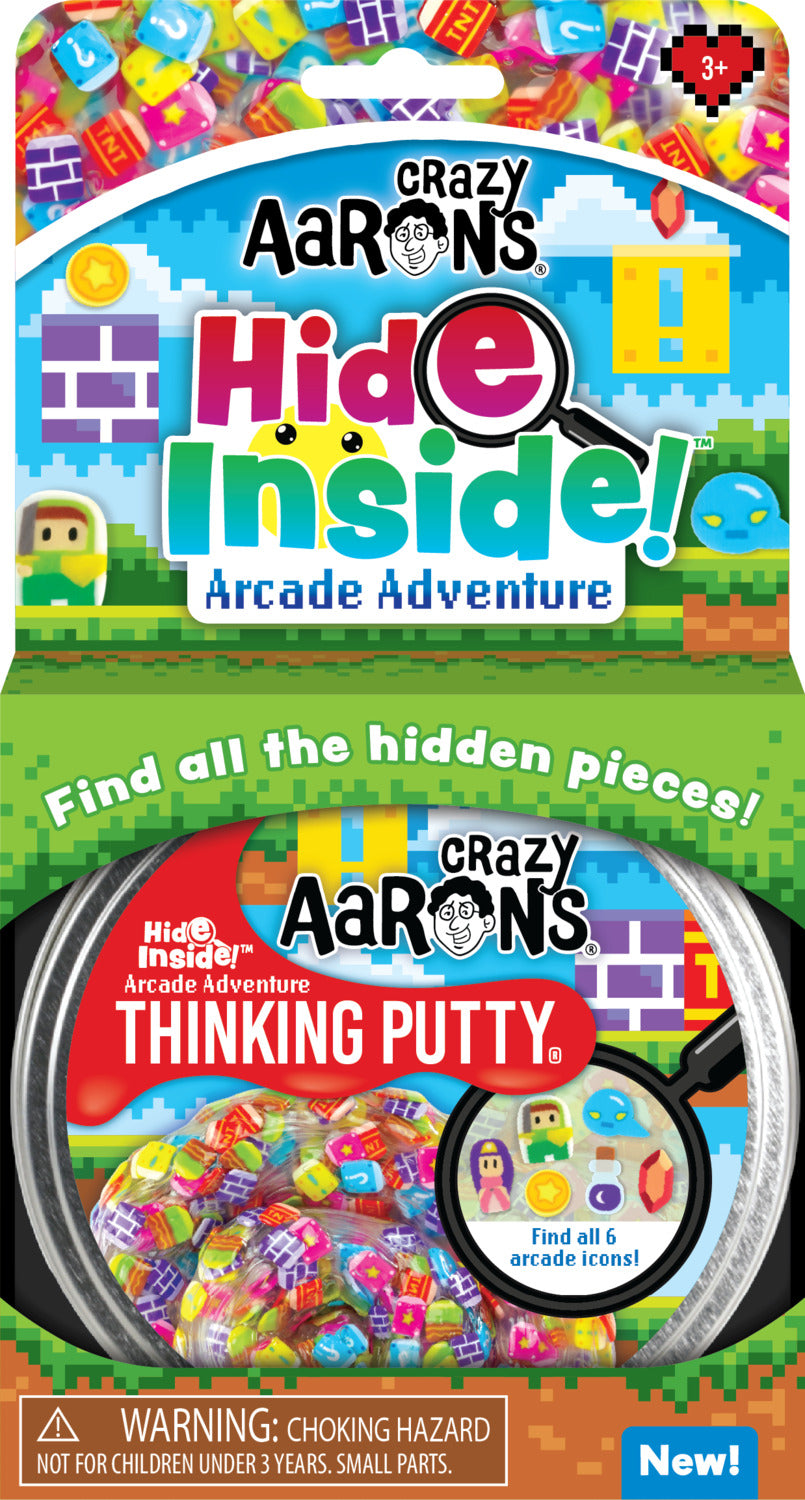 Hide Inside! Arcade Adventures Thinking Putty