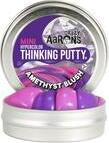 Crazy Aaron's Amethyst Blush Hypercolor Thinking Putty 2" Tin