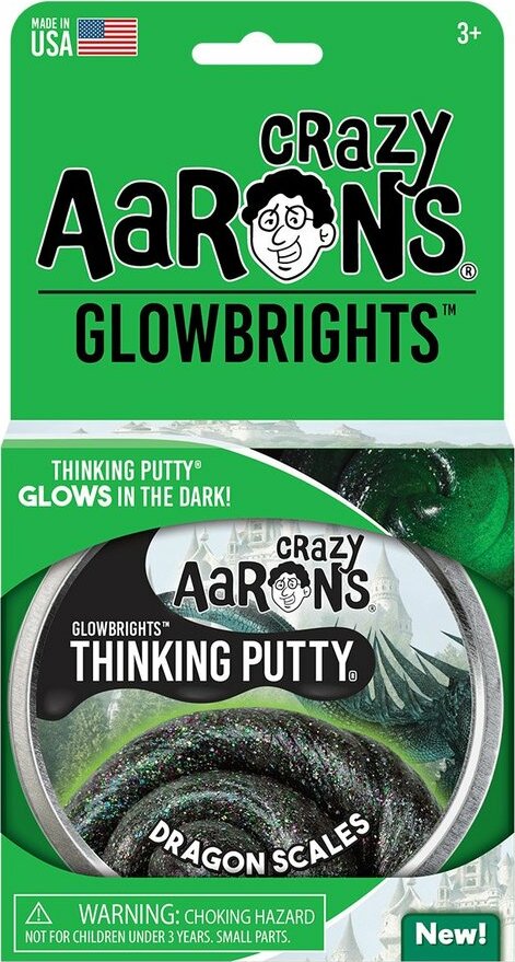 Dragon Scales Glowbright Thinking Putty