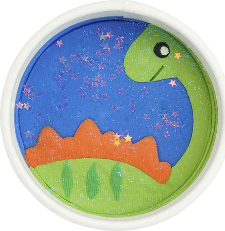 Land of Dough Dino-Dough 7 Ounce Luxe Cup