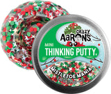 Mistletoe Mania Seasonal 2" Thinking Putty Tin