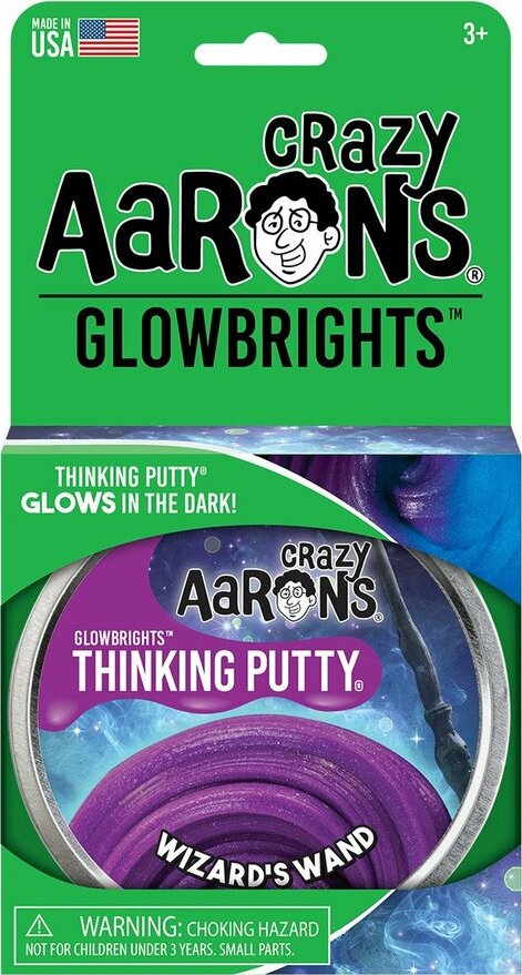 Wizard's Wand 4" Glow-in-the-Dark Thinking Putty