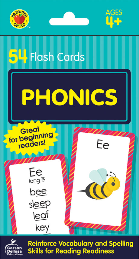 Phonics Flash Cards, Grades Pk - 2