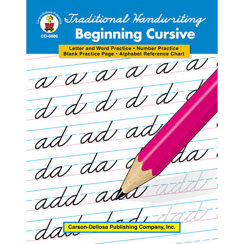 Traditional Handwriting Beginning Cursive Practice