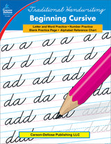 Traditional Handwriting Beginning Cursive Practice