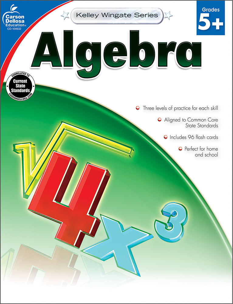 Kelley Wingate: Algebra (5+) Book