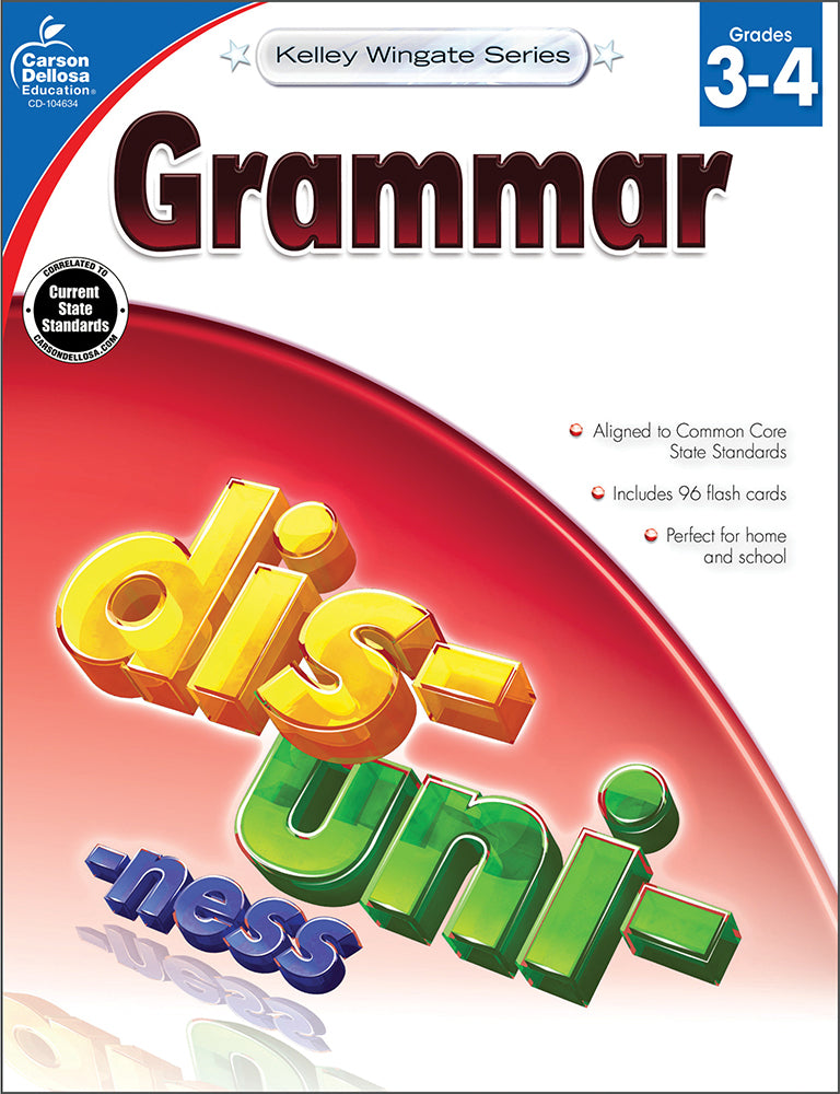 Kelley Wingate: Grammar (3 - 4) Book