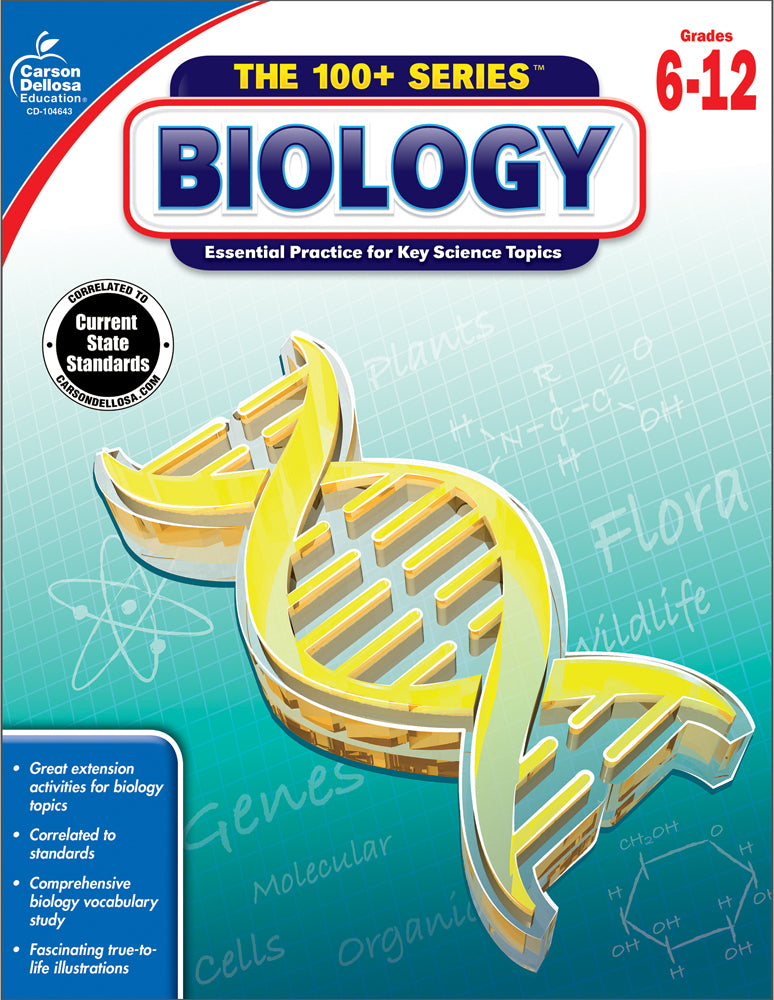 The 100+ Series: Biology (6 - 12) Book