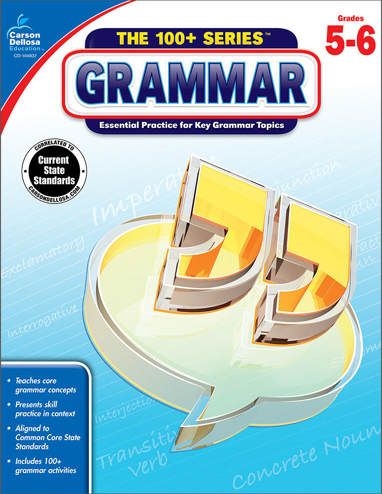 The 100+ Series: Grammar (5 - 6) Book