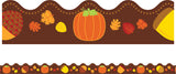 Acorns & Pumpkins Scalloped Borders