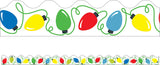 Holiday Lights Scalloped Borders