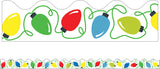 Holiday Lights Scalloped Borders