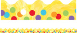 Celebrate Learning Confetti Scalloped Borders