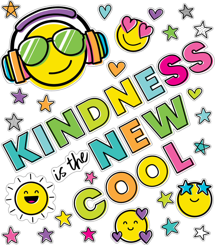 Kind Vibes Kindness Is The New Cool Bulletin Board Set