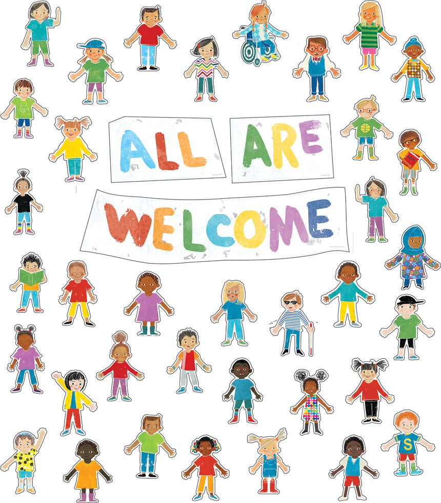 All Are Welcome Bulletin Board Set