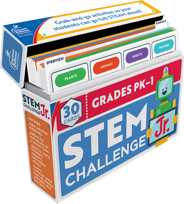 Stem Challenge, Jr. Learning Cards
