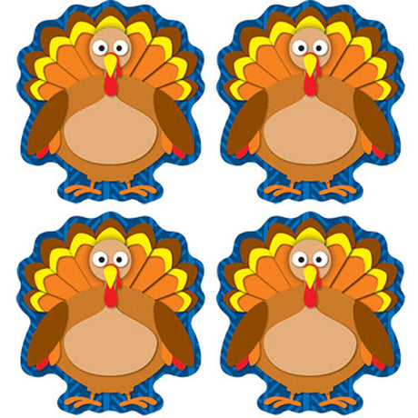 Turkeys Shape Stickers