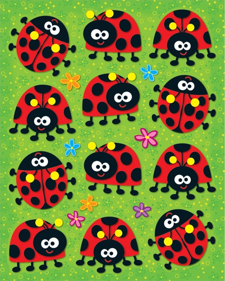 Ladybugs Shape Stickers