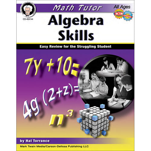 Math Tutor: Algebra Skills (All Ages) Book