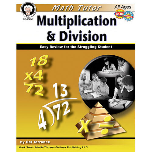 Math Tutor: Multiplication & Division (All Ages) Book – School Crossing