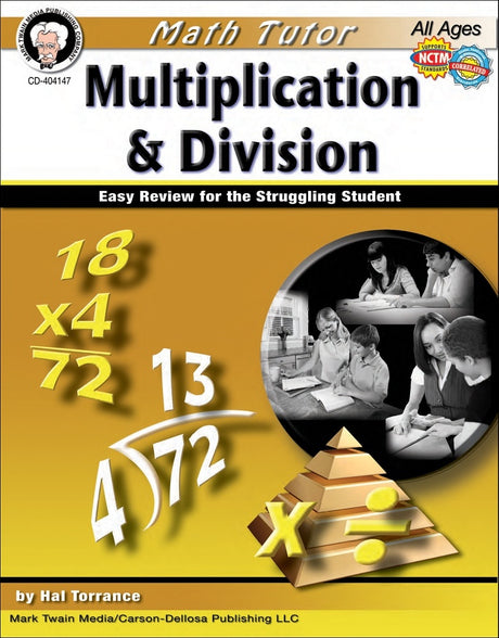 Math Tutor: Multiplication & Division (All Ages) Book