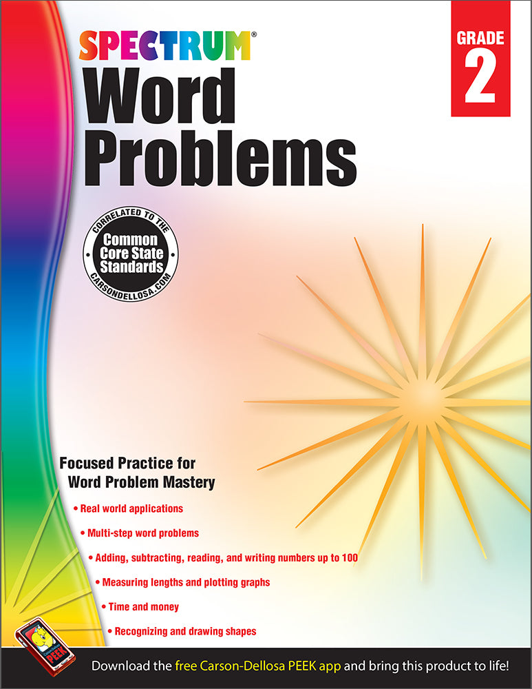 Spectrum Word Problems (2) Book