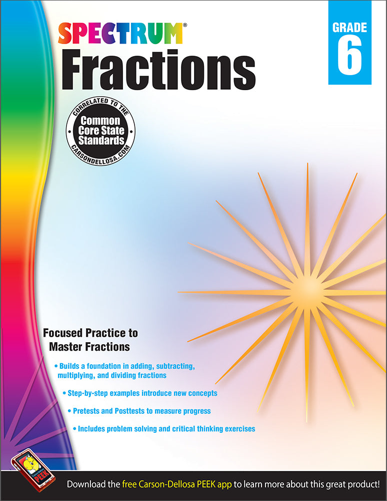 Spectrum Fractions (6) Book